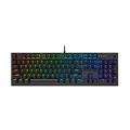 Corsair K60 RGB Pro Low Profile Mechanical Gaming Keyboard - CHERRY MX Low Profile SPEED Mechanical Keyswitches – Slim and Streamlined Durable Aluminum Frame - Customizable Per-Key RGB Backlighting