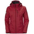 Helly Hansen Women's W Crew Hooded Jacket, 162 RED, S UK