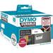 Dymo LW Durable 2-1/4 x 1-1/4 (57mm x 32mm) White Poly 800 labels 2.24 x 1.26 Length - Rectangle - White - Plastic - 1 / Each