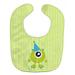 Carloline s Treasures Baby Bib Monster Birthday Green