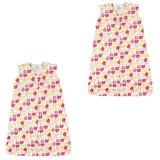 Luvable friends Baby Boy and Girl Jersey Cotton Sleeping Bag 2 Pack Flowers 18-24 Months