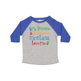 Inktastic Montana Grandma Loves Me Boys or Girls Toddler T-Shirt
