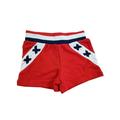 Way To Celebrate Toddler Girls Patriotic Stripe Shorty Shorts Red White and Blue