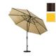 California Umbrella 11 Patio Umbrella in Yellow