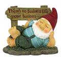 Irving Gnomlin Resting Garden Gnome Statue