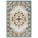 Reflect Ansel Distressed Floral Persian Medallion 5x8 Indoor and Outdoor Area Rug Multicolored