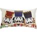 Nourison Home For The Holiday Multicolor Decorative Throw Pillow 1 2 X2