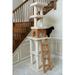 Armarkat Premium 83-In Height real wood Cat Tower Model X8303 Beige