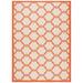 SAFAVIEH Courtyard Estelle Geometric Indoor/Outdoor Area Rug 8 x 11 Beige/Terracotta