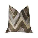 Brown Luxury Throw Pillow 26in x 26in