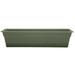 Bloem 30-in Wide Dura Cotta Resin Window Box Planter - Living Green