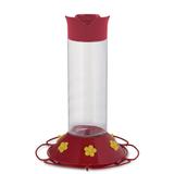 Perky-Pet Red Our Best Plastic/Glass Hummingbird Feeder â€“ 30 oz Capacity