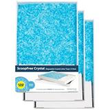 PetSafe ScoopFree Crystal Disposable Cat Litter Trays Fresh Scent Silica Crystals 3-Pack