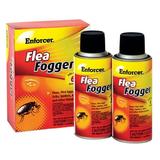 Enforcer 2-Pack Flea Fogger Kills Fleas Ticks and Other Pests