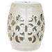 Safavieh Imperial Vine Indoor/Outdoor Garden Patio Stool Cream