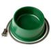 Farm Innovators 1 Quart Electric Heated Pet Water Bowl 25 Watt Green