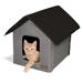 K&H Pet Products Outdoor Kitty House Cat Shelter (Unheated) Gray/Black 19 X 22 X 17 Inches