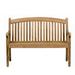 Amazonia Newham 1-Piece 100% FSC Teak Wood Patio Bench