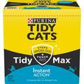 Purina Tidy Cats Clumping Cat Litter Tidy Max Instant Action Multi Cat Litter 38 lb. Box