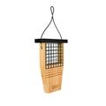 Nature s Way Cedar Suet Tail Prop Bird Feeder 1 Cake Brown