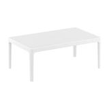 Compamia Sky Patio Coffee Table in White