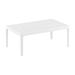 Compamia Sky Patio Coffee Table in White