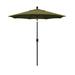 California Umbrella 7.5 ft. Fiberglass Market Umbrella Push Tilt Bronze-Pacifica-Palm