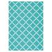 Home and Garden Aqua Indoor/Outdoor Area Rug by Nourison