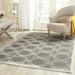 SAFAVIEH Amherst William Geometric Area Rug Grey/Light Grey 8 x 10