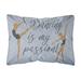 Carolines Treasures BB5381PW1216 Dancing is My Passion Canvas Fabric Decorative Pillow 12H x16W multicolor