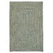 Colonial Mills H109 Simply Home Solid Square Rug - Green - 5 x 5 ft.