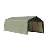 ShelterLogic 13 x20 x10 Peak Style Shelter in Green