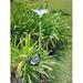 4 Pack Solar Powered Butterfly Garden Yard Stake Pathway Lawn Light LED Sun