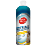 Simple Solution Extreme Urine Destroyer Enzymatic Cleaner | Pet Stain and Odor Remover with 2X Pro-bacteria Cleaning Power | 32 Ounces