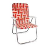 Lawn Chair USA American Made Folding Lightweight Aluminum Webbing Chair