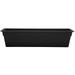 Bloem 30-in Wide Dura Cotta Resin Window Box Planter - Black