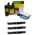 John Deere Original Equipment Model LX280 Maintenance Kit + Mulching Blades 54C