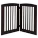 Ruffluv 2 Panel Expansion Pet Gate - Large - 36 H - Cappuccino Finish