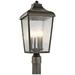 Kichler Forestdale 21 3/4 H Old Bronze Outdoor Post Light