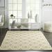 Nourison Calabas Modern Beige/Cream 5 3 x 7 3 Area Rug (5x7)