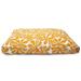 Majestic Pet | Plantation Shredded Memory Foam Rectangle Pet Bed For Dogs Removable Cover Yellow Medium