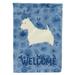 Carolines Treasures CK6273GF 11 x 0.01 x 15 in. Westie Welcome Flag Garden Size