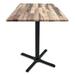 Holland Bar Stool Co Outdoor 30 in. Square Indoor/Outdoor Patio Dining Table