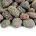 Red Fire Rock | 1 -2 Rounded Pebbles for Fire Pits & Fireplaces | 10 Pounds