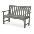 POLYWOOD Vineyard 48 Recycled Plastic Garden Bench