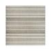 Couristan Recife Gazebo Stripe Indoor / Outdoor Area Rug Champagne- Taupe 7 6 Square