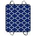 GCKG Classic Navy Blue Quatrefoil Pet Car Seat Cover Dog Car Seat Mat Hammock Cargo Mat Trunk Mat For Cars Trucks and SUV 54x60 inches