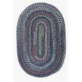 CK57R024X072 Chestnut Knoll - Baltic Blue 2 x6 Rug 65% Nylon/35% Polypropylene - Runner (Oval).