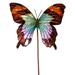 Eangee Home Design Butterfly Blue Garden Stake