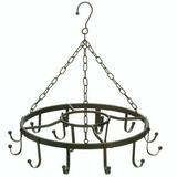 Circular Iron Hanging Pot Rack